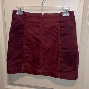 Free people skirt